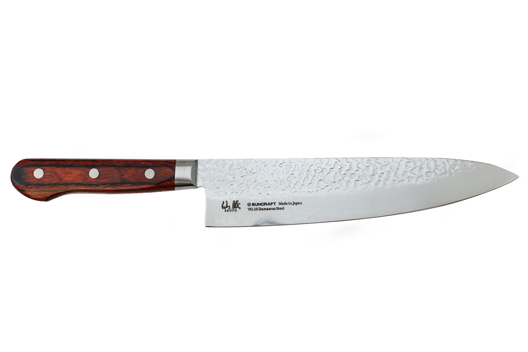 Couteau japonais Suncraft Full Tang - Couteau gyuto 21 cm